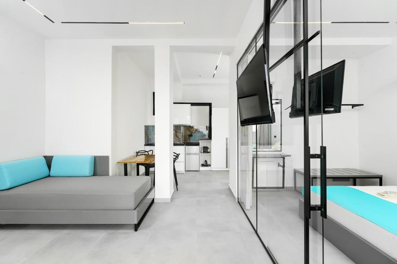 Mythodea Prive Luxury Suites Chrisi Ammoudia Exterior foto