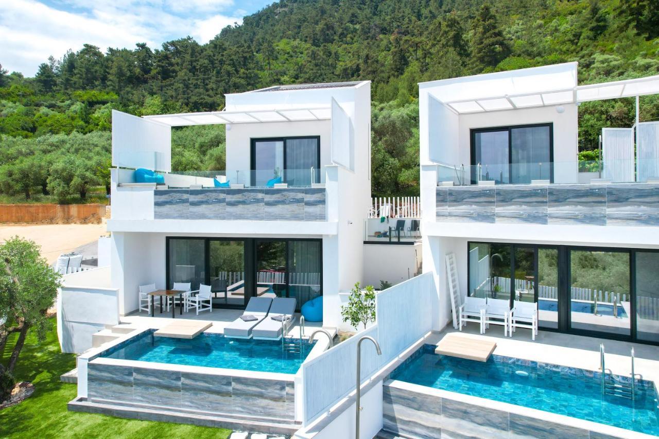 Mythodea Prive Luxury Suites Chrisi Ammoudia Exterior foto