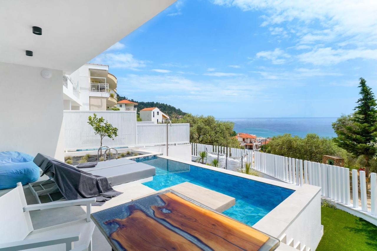 Mythodea Prive Luxury Suites Chrisi Ammoudia Exterior foto