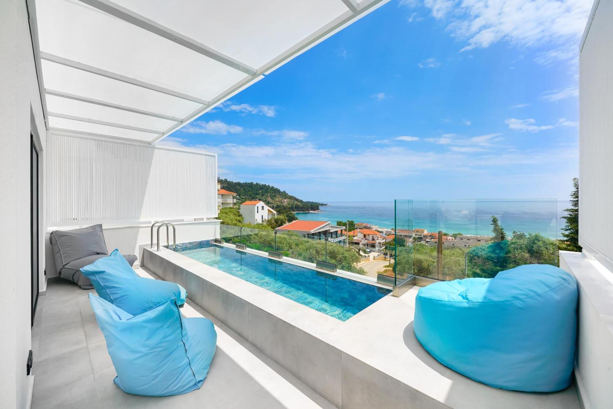 Mythodea Prive Luxury Suites Chrisi Ammoudia Exterior foto