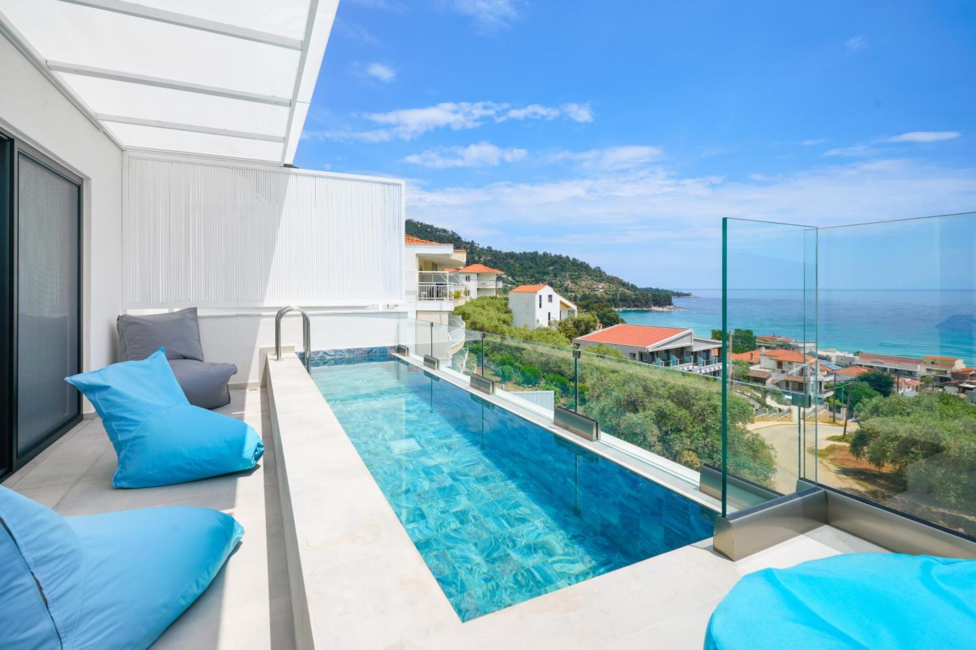 Mythodea Prive Luxury Suites Chrisi Ammoudia Exterior foto