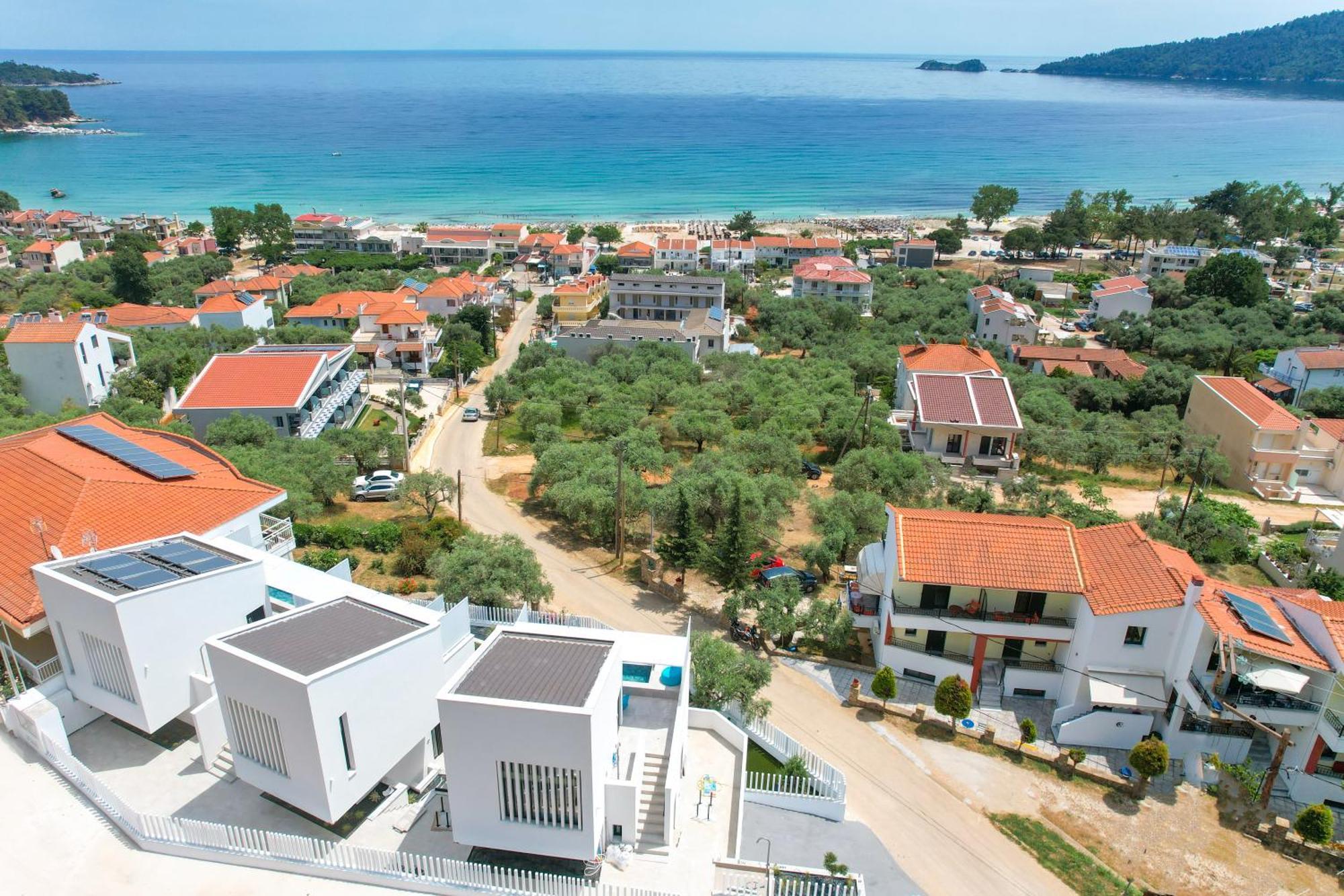 Mythodea Prive Luxury Suites Chrisi Ammoudia Exterior foto