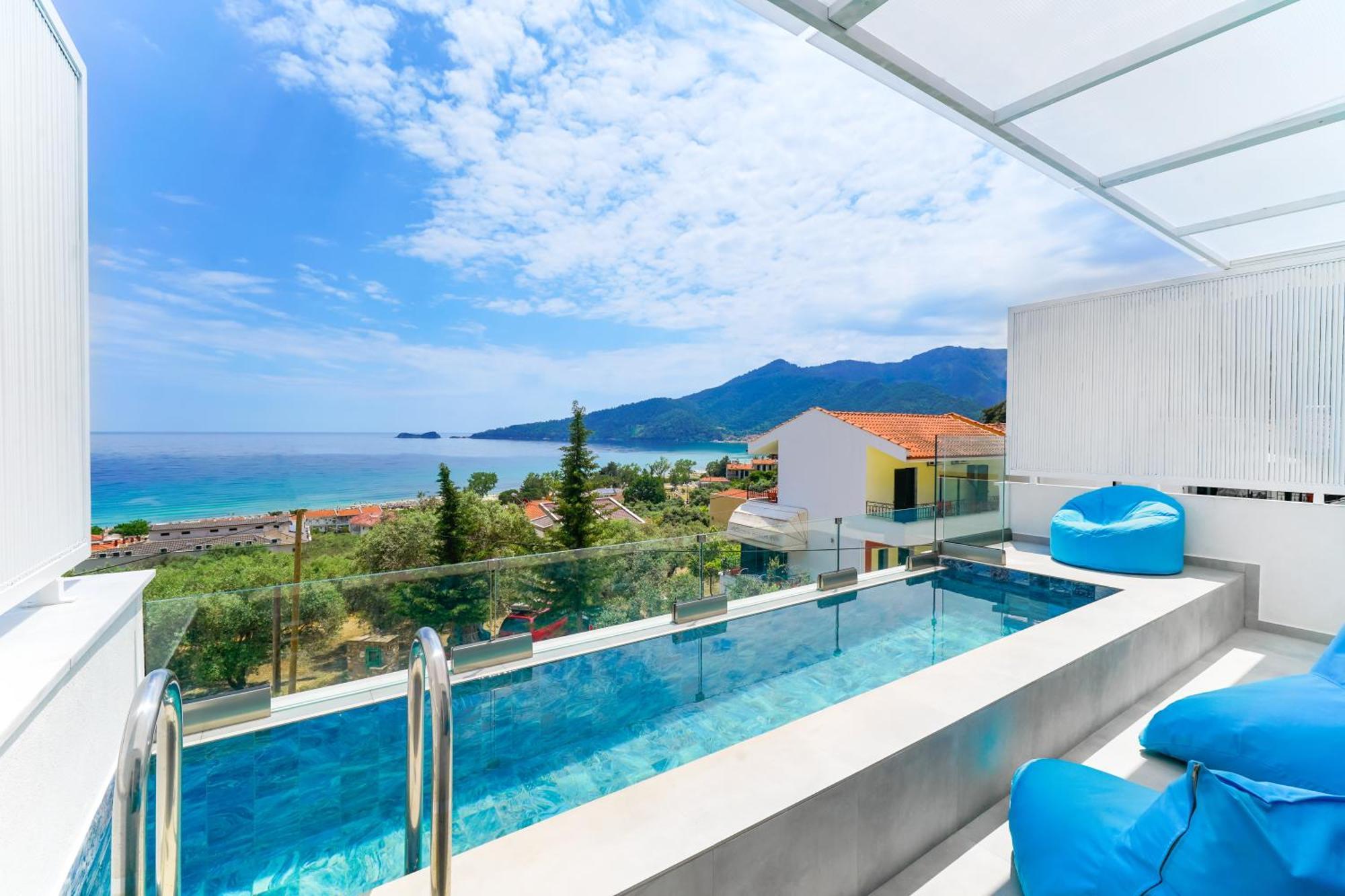 Mythodea Prive Luxury Suites Chrisi Ammoudia Exterior foto