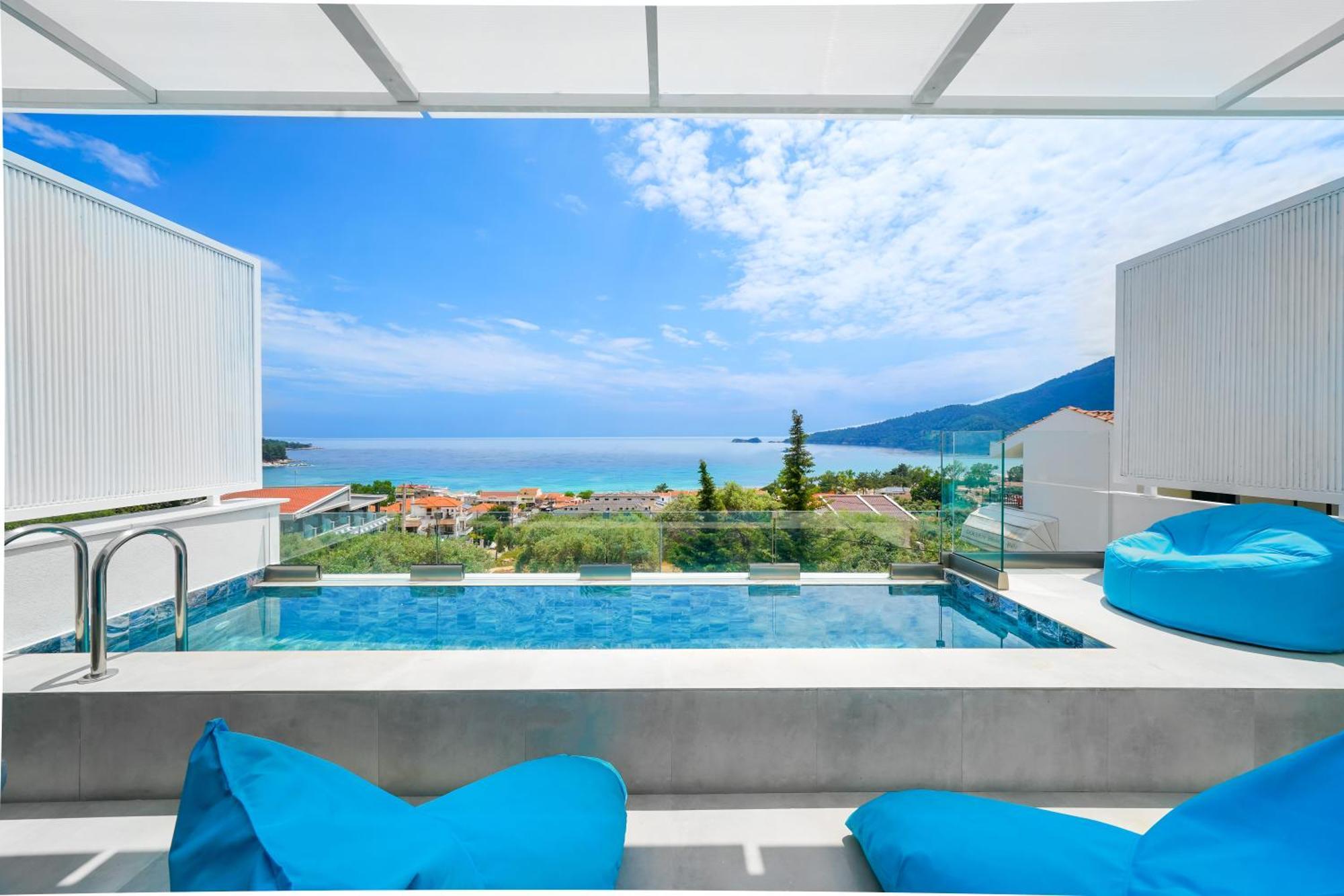 Mythodea Prive Luxury Suites Chrisi Ammoudia Exterior foto
