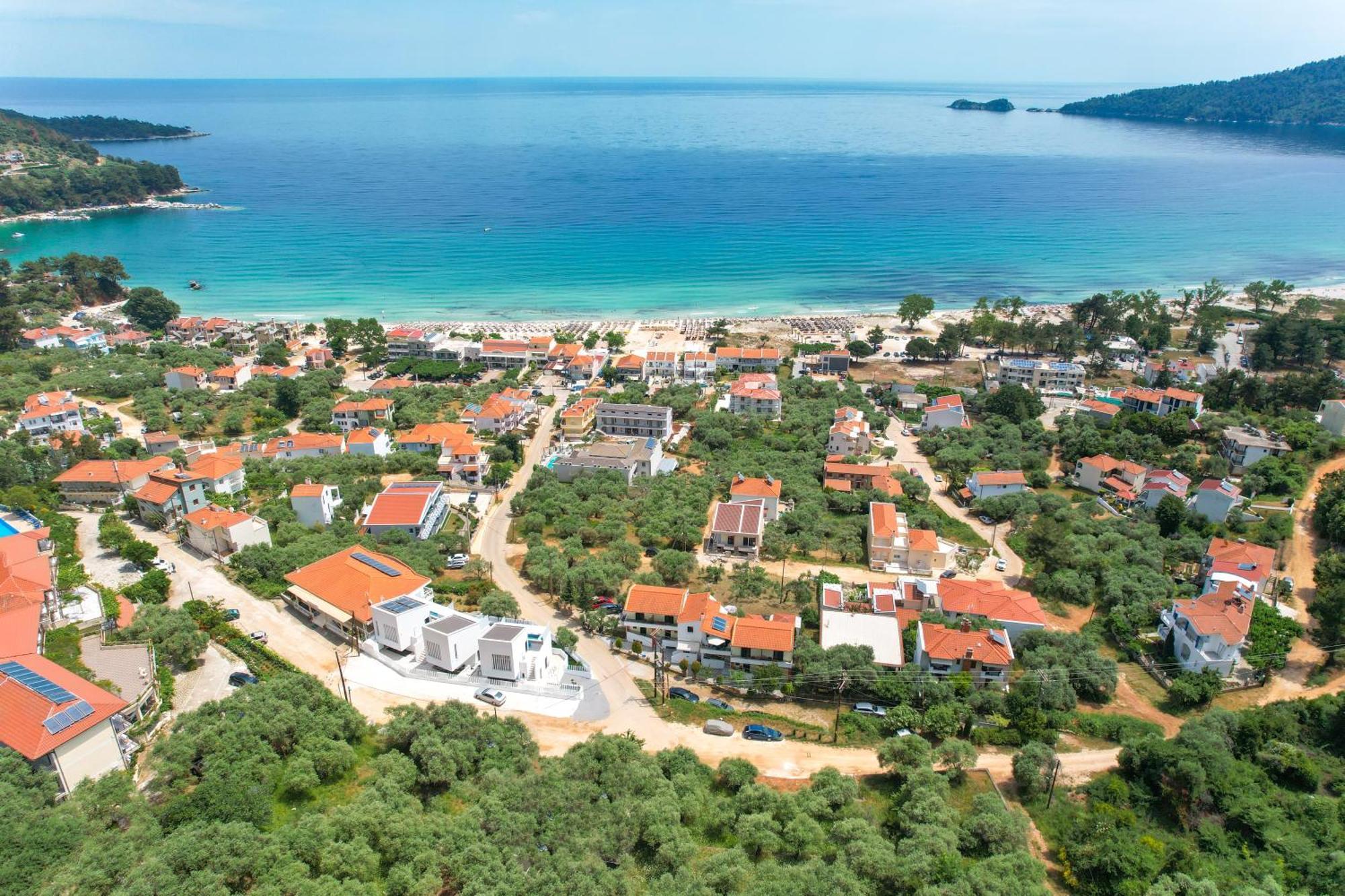 Mythodea Prive Luxury Suites Chrisi Ammoudia Exterior foto