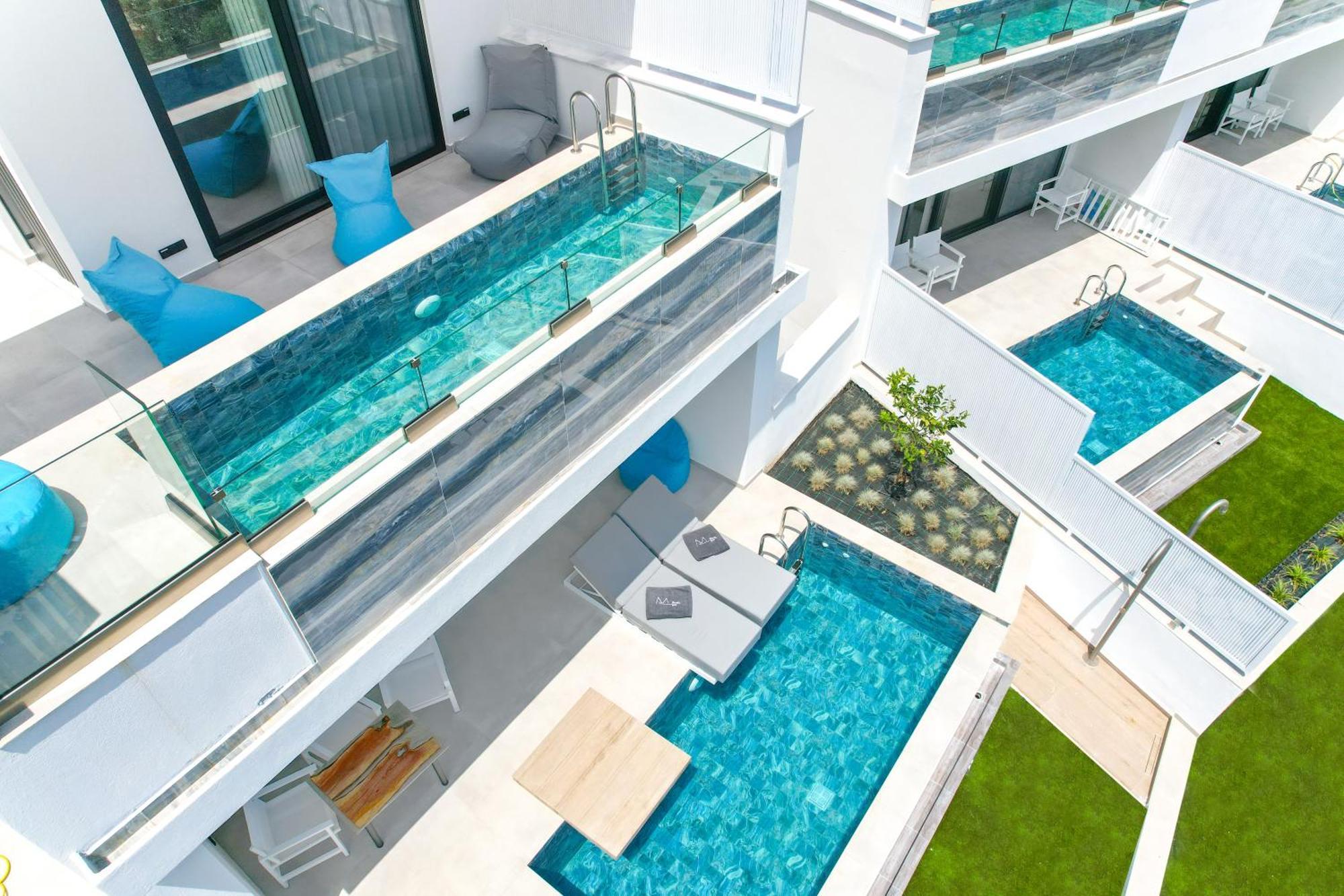 Mythodea Prive Luxury Suites Chrisi Ammoudia Exterior foto
